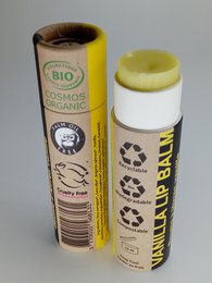 Bio-Vanille-Lippenbalsam 15 ml – ein Stück