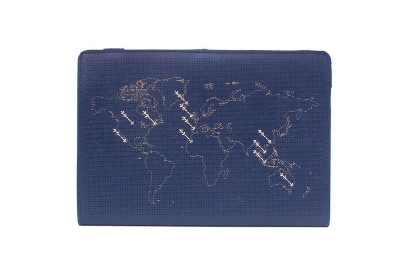 Cuaderno de Viaje Stitch Azul Marino
