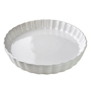 Grundlegende Naturkuchenschale 26x26x4,5 cm