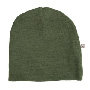 Wool baby muts - Merinowol - Rifle Green