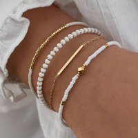 Bracelet Set 'Bright White'