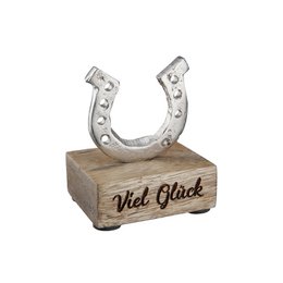 Aluminum lucky charm "horseshoe" VE 8 so