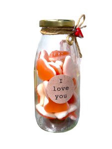 Candy bottle much love