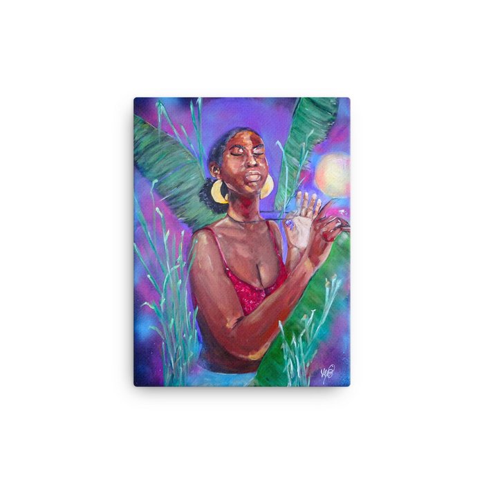 "On My Mind" Canvas
