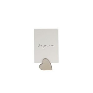 Leeff Card Holder Claire with card - Love you mom