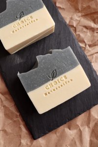 Natural soap "Cedar & Charcoal", vegan, palm oil -free