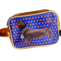 Dachshund toiletry bag