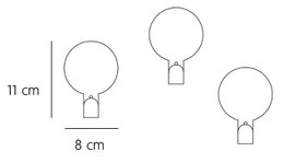 Heldenhaken A - 3er Pack