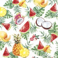 "Exotic Fruits" napkins