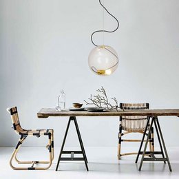 Bol hanglamp glazen bol