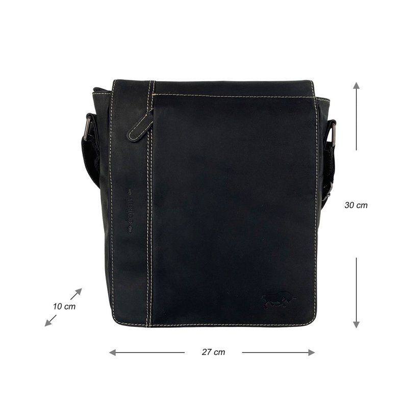 Borsa a tracolla in 3 colori - Tracolla - Pelle di bufalo - In 3 colori