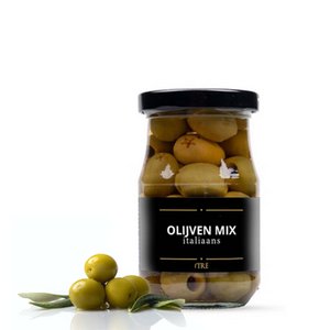 Italiaanse Olijven mix 212ml