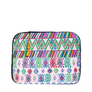 Boho Laptop Case | White Rose