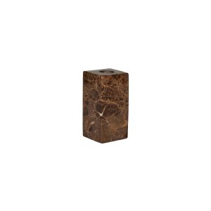 Savi Square Marble Candleholder - High
