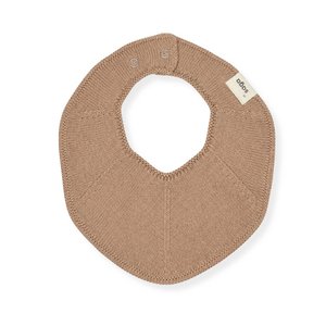 Gestricktes Lätzchen - Sunbaked Nude (6 Stück im Preis inbegriffen)