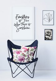 7305 pude pink / grøn / hvid - 39X39