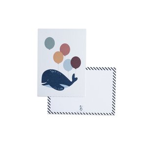 Whale || Postcard
