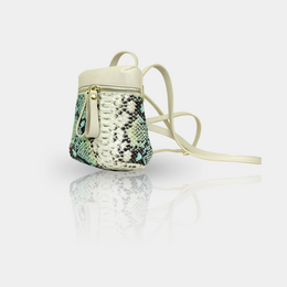 Bolso bandolera / mochila de piel ''JERSEY''