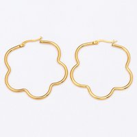 Oorbellen stainless steel GOUD - E60521014299