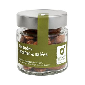 Toasted and salted almonds