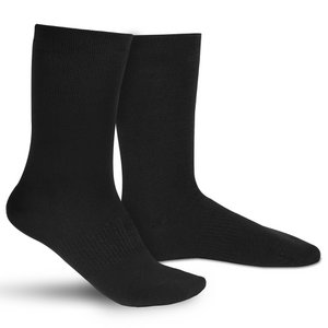 Sukats® 4 or 8 Pair Merino Wool Socks with terry sole | Wool Socks | Seamless | Black or Navy Blue | Multiple sizes