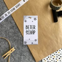 Cadeaulabel - Beterschap