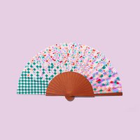 Gaudí Trencadís STANDARD fan 100% handmade in Spain