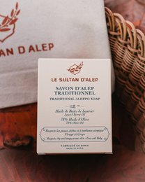 Solid Aleppo soap 12 %