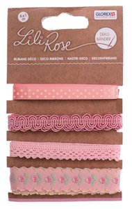 Deko-Bänder auf Karte 4x100cm