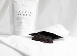 Kokos mandarin kaffe scrub - 250g