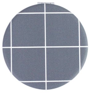 Pocket mirror "A perfect grid" Compact Two Sided Mirror