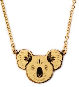 Mava Halsketting - Koala Goud