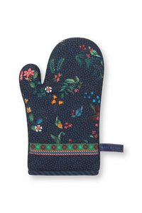 Oven Glove Berry Blues Blue 29x15cm