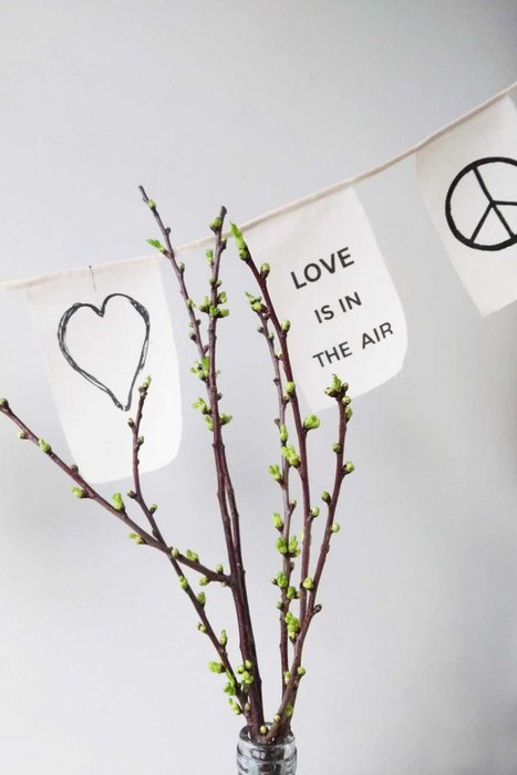 Peace Garden Flags
