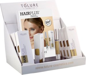 Tolure Hairplus® Display (9pcs+1 Sample) + 20 Folder