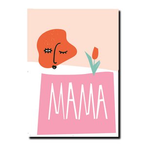Postcard mom