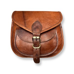 PRIYA genuine goatskin leather shoulder bag