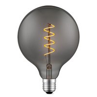 Home Sweet Home dimbare LED Globe Spiraal E27 G125 4W 140lm 1800K Goud