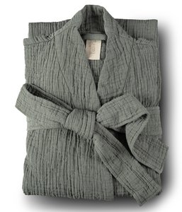 Herenbadjas Orion Solid IJslands Moss