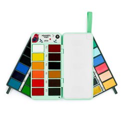 Juego de pintura de acuarela con 36 colores