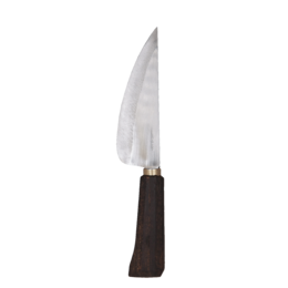 Polished Asian kitchen knife with a blade length of 16-23cm, available in 16cm, 20cm, and 23cm variants.