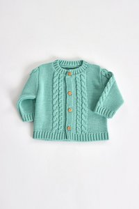 Knitting Braid Jacket AGM-0202