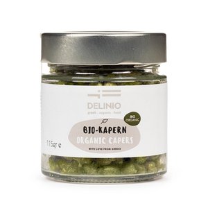 Kappertjes ( alleen ) in zeezout, bio, 115 gr