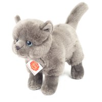 Carthusian cat standing 20 cm - soft toy - soft toy