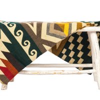 Alpaca Blanket Cayambe - Dark green