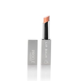 Nude-colored volume lip balm with a sleek, modern packaging design.