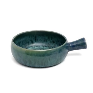 De aqua -ovenschotel met handvat