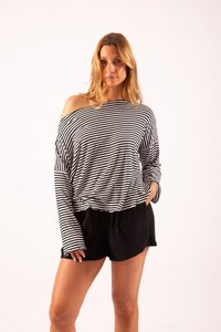 04h15 - stripe sweatshirt