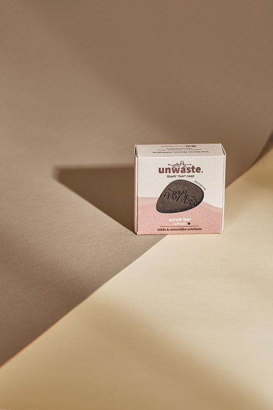 Scrub bar • Coffee grounds & Pine oil