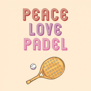 Tegeltje 'Padel'